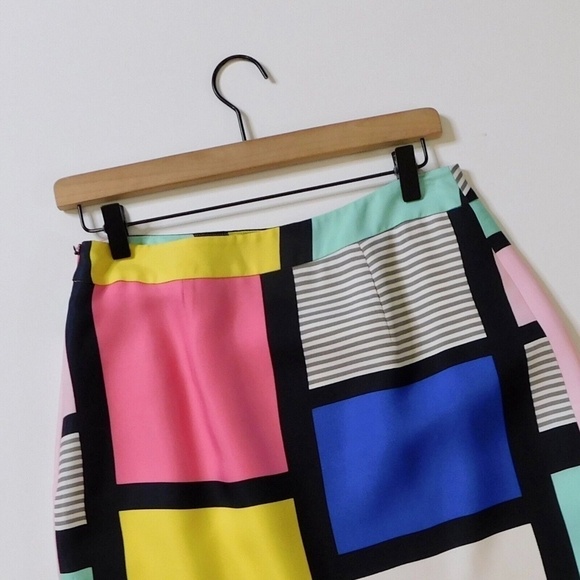 KATE SPADE Barry Pop of Color Block Stripe Colorblock Mini Colorful Size 6 - Picture 11 of 16